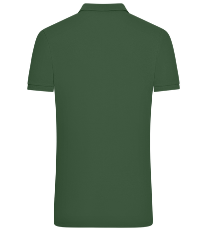 Comfort men´s summer polo shirt_GOLF GREEN_back