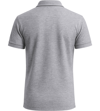 Comfort men´s summer polo shirt_ORION GREY II_back