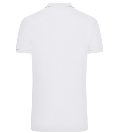 Comfort men´s summer polo shirt_WHITE_back