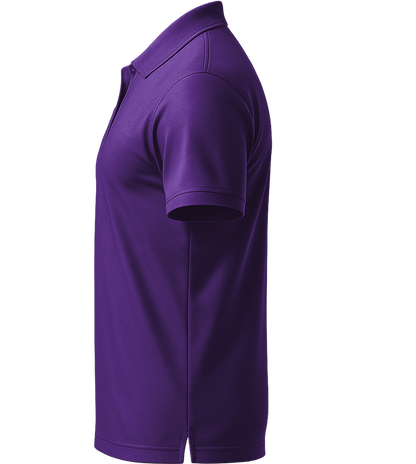 Comfort men´s summer polo shirt_DARK PURPLE_left