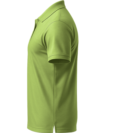 Comfort men´s summer polo shirt_GREEN APPLE_left