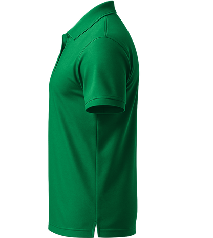 Comfort men´s summer polo shirt_MEADOW GREEN_left