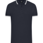 Comfort Women´s contrast polo shirt_FRENCH NAVY/B_front