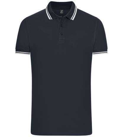 Comfort Women´s contrast polo shirt_FRENCH NAVY/B_front