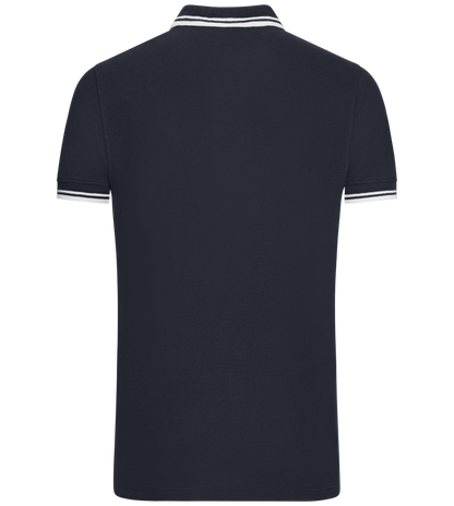 Comfort Women´s contrast polo shirt_FRENCH NAVY/B_back