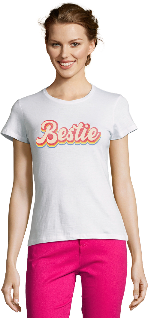 Design Bestie - T-shirt Confort femme