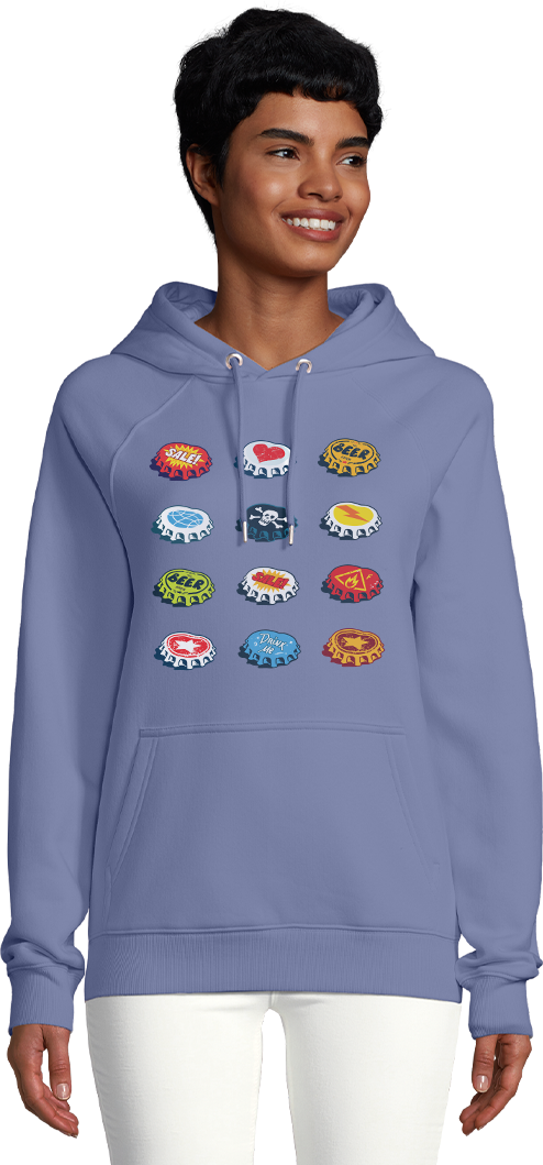 Bottle Caps Design - Comfort unisex hoodie