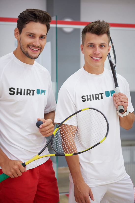 Personalisiete Teamkleidung bedrucken für Padel, Tennis und Squash