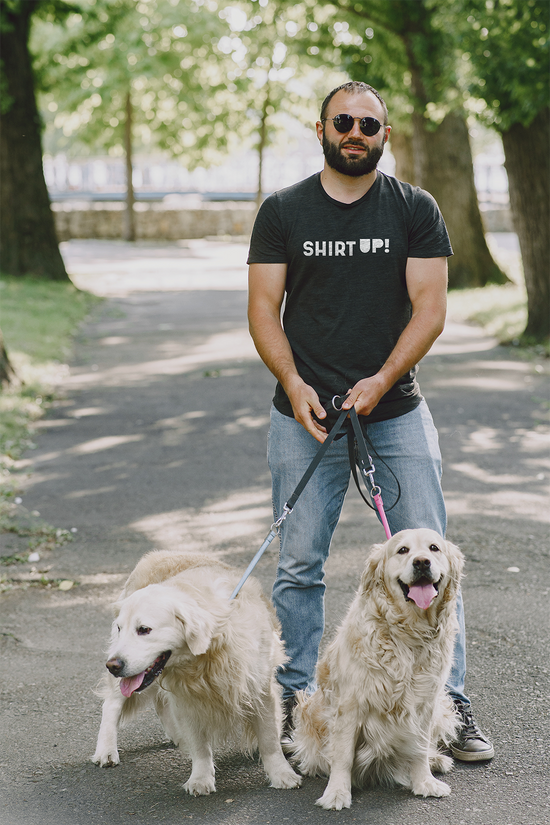T-Shirts und Kleidung mit Hundemotiven