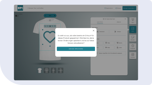 Wie funktioniert das Design-Tool von ShirtUp! Tutorial