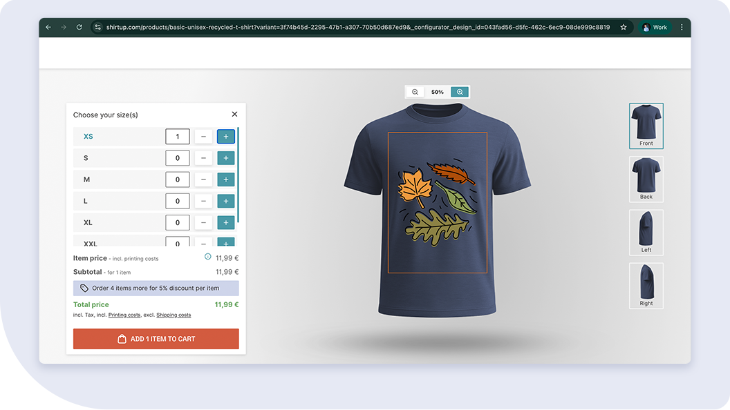 Learn how to use ShirtUp!’s online editor step by step and customize your products in minutes