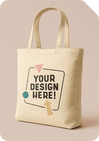 Customize your own cotton bag at ShirtUp!