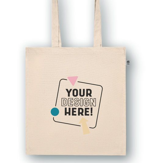 Essential organic cotton tote bag