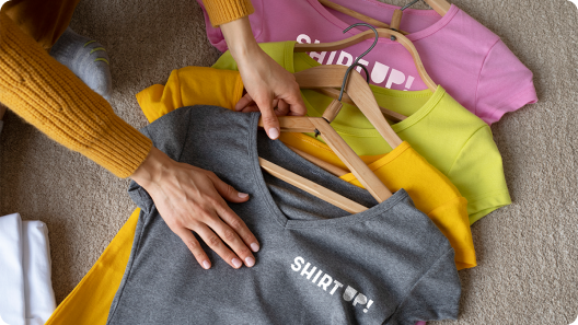 Sample Order System Placing a sample order | ShirtUp!