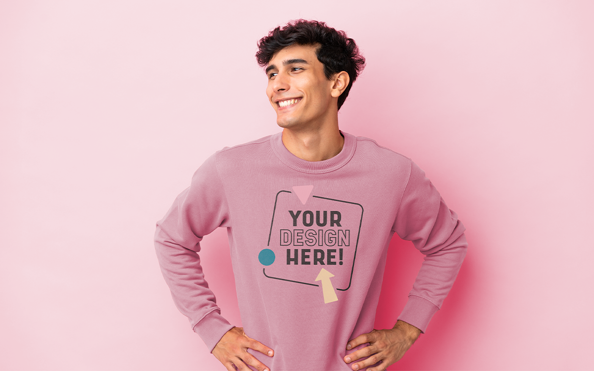 Print and personalize sweaters