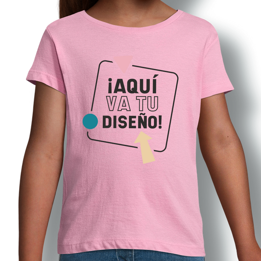 Camiseta niña personalizada - COMFORT