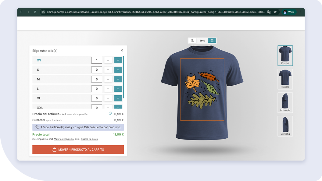 Aprende a utilizar el editor online de ShirtUp! paso a paso y personaliza tus productos en minutos