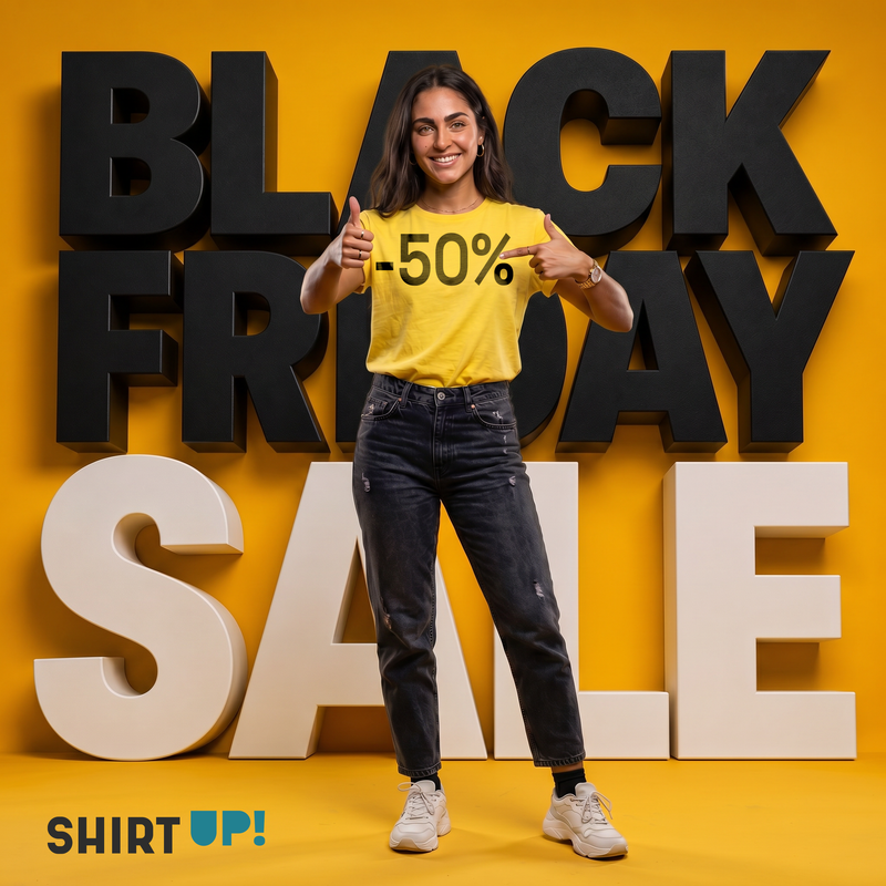 ¿Qué es el Black Friday y cuándo se celebra? ¡Disfruta de los mayores descuentos del año en ShirtUp!