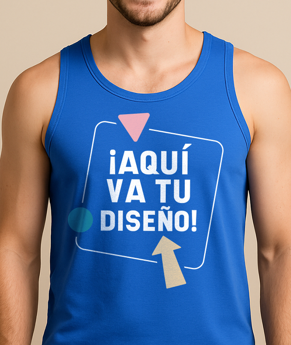 Camisetas de tirantes para hombre personalizadas de ShirtUp!