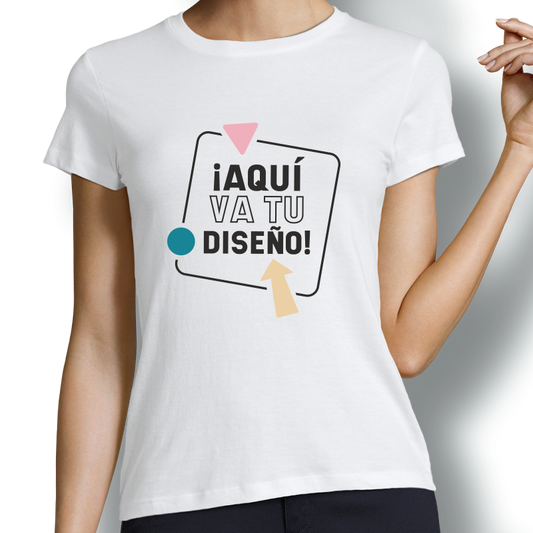 Camiseta personalizada mujer - BÁSICA