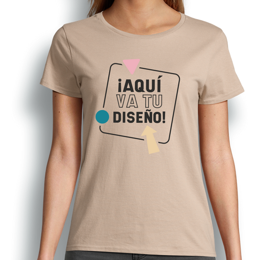 Camiseta personalizada mujer - Ajustada - COMFORT