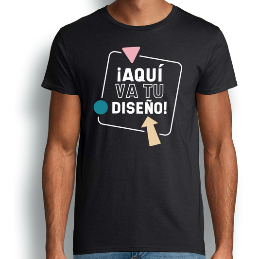 Camiseta hombre personalizada - Ajustada - BÁSICA