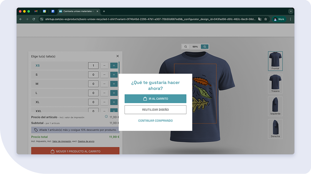Aprende a utilizar el editor online de ShirtUp! paso a paso y personaliza tus productos en minutos