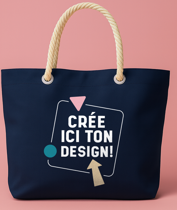 Sac de plage personnalisé chez ShirtUp!