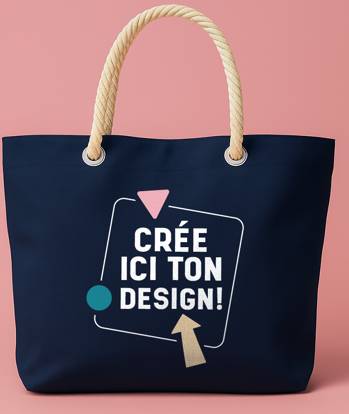 Sac de plage personnalisé chez ShirtUp!