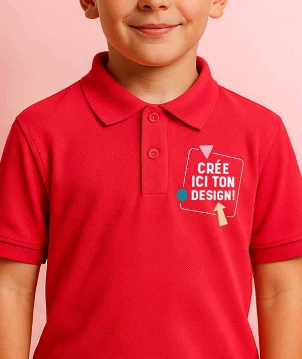 Polo personnalisé enfant