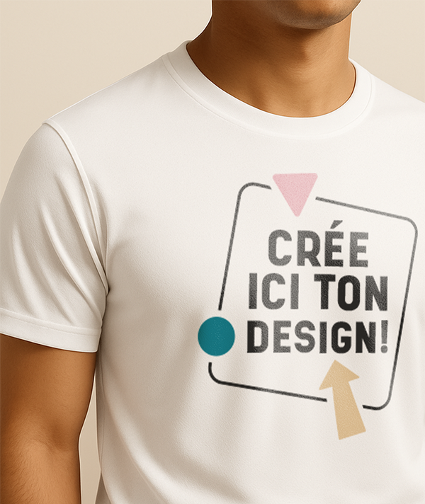 Personnaliser un tee shirt homme