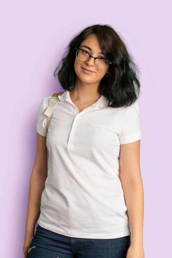 Personnalise un polo femme chez ShirtUp!