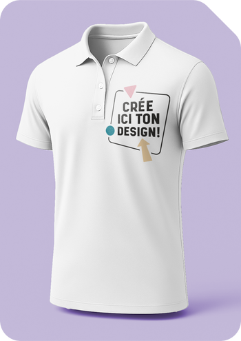 Crée ton propre polo personnalisé chez ShirtUp!