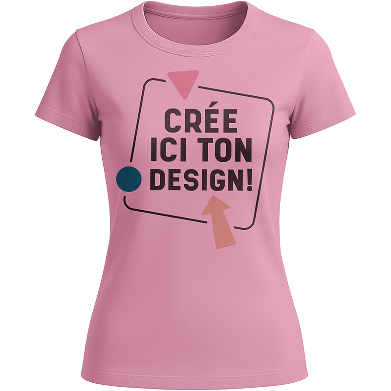 T-shirt Personnalisable Homme/femme - Impression Photo, Texte, Logo - 100% Coton, Tailles XS à 5XL