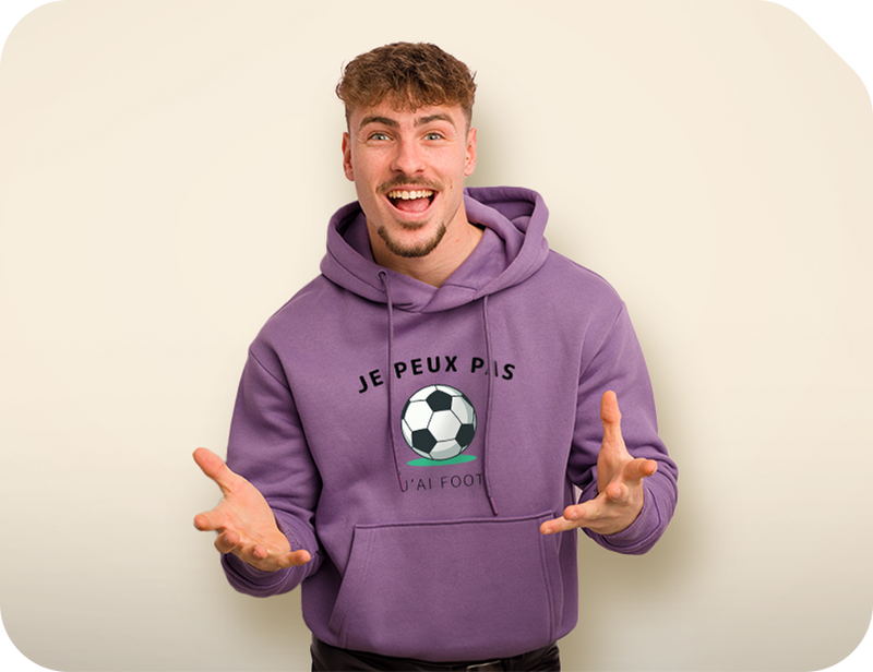 Créer des vêtements avec designs j'peux pas j'ai chez ShirtUp!