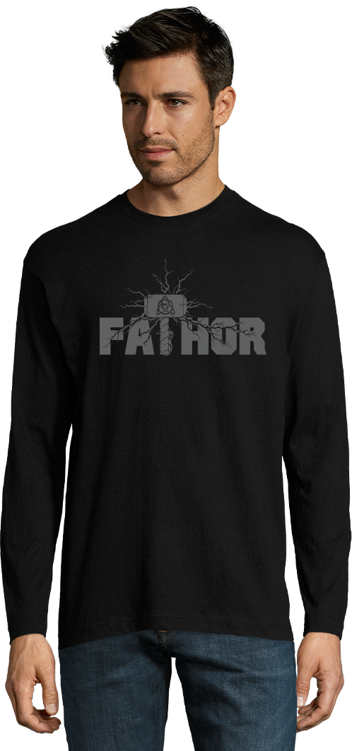 FaThor Design - Heren t-shirt met lange mouwen (Comfort)