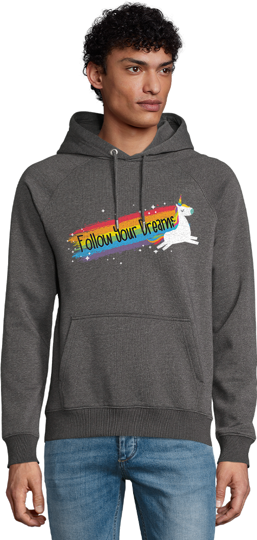 Follow Your Dreams Design - Unisex hoodie (Comfort)
