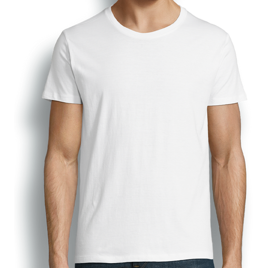 Camiseta hombre personalizada - Algodón orgánico - COMFORT 