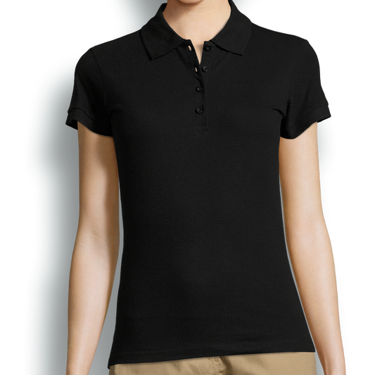 Polo donna essenziale premium