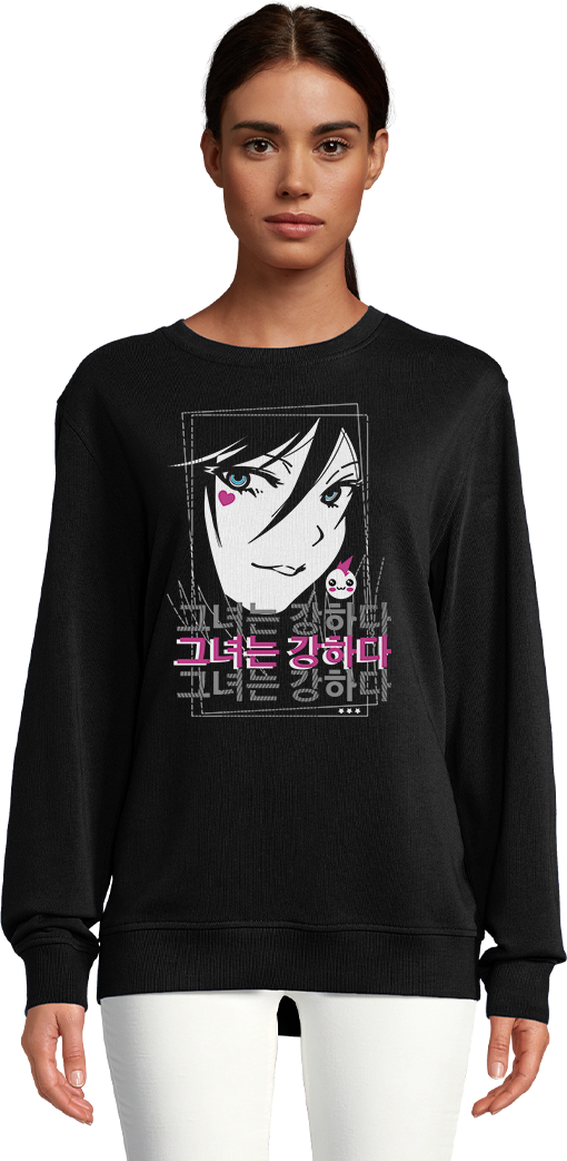 Manga Meisje Design - Unisex sweater (Comfort)