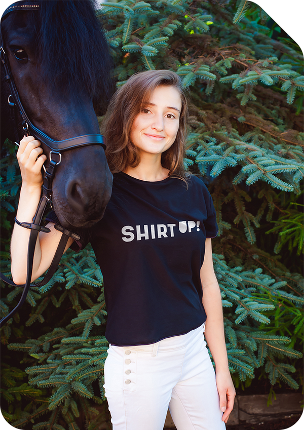 Crea la tua maglietta con cavallo su ShirtUp!