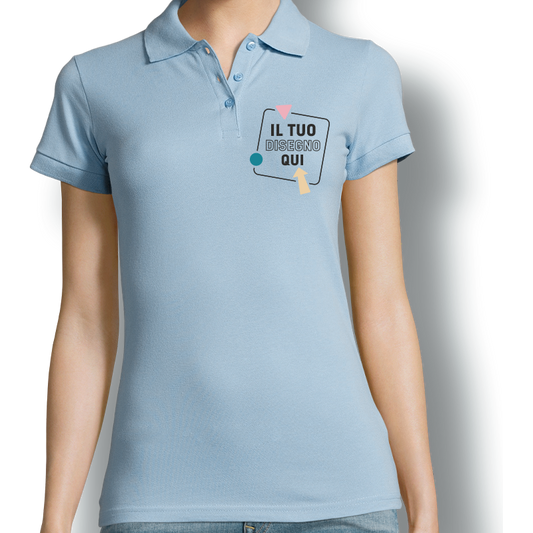 Polo donna premium