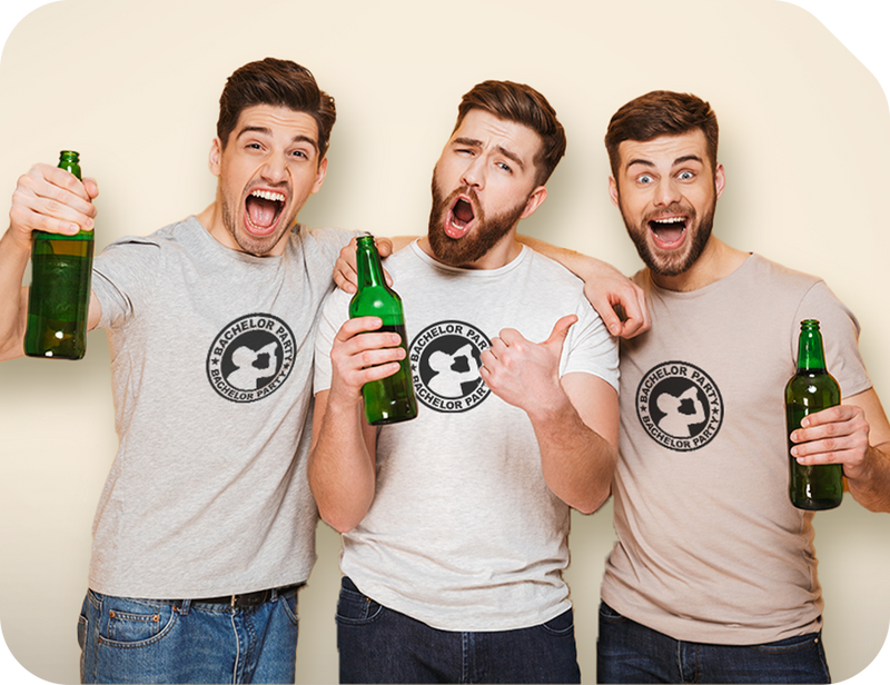 Disegni e illustrazioni per addio al celibato