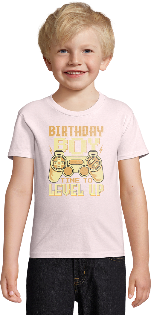 Level Up Design - Comfort boys fitted t-shirt