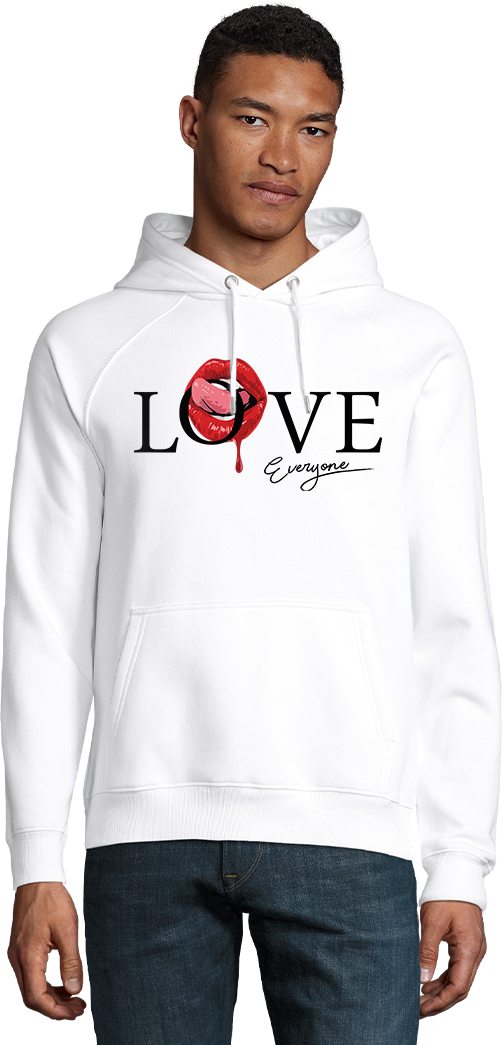 Love Everyone Design - Comfort unisex hoodie
