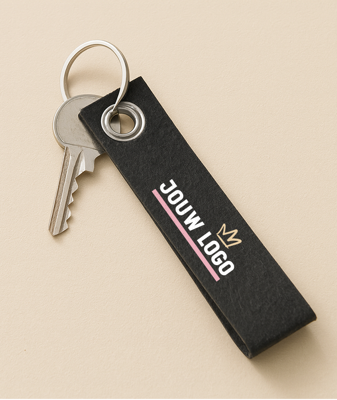 Stoffen sleutelhanger van ShirtUp!