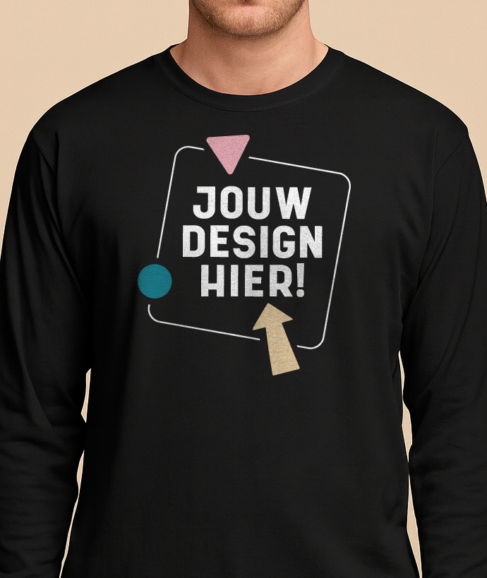 HEREN LONGSLEEVE T-SHIRTS VAN SHIRTUP! 