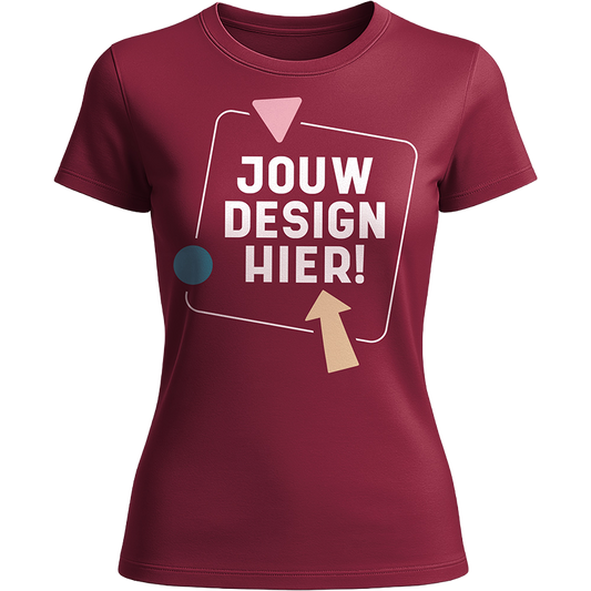 T shirt dames bedrukken hotsell