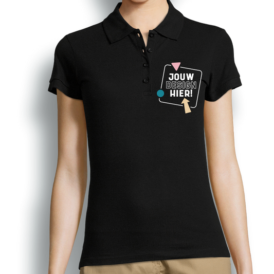 Essential getailleerde dames polo (Premium)