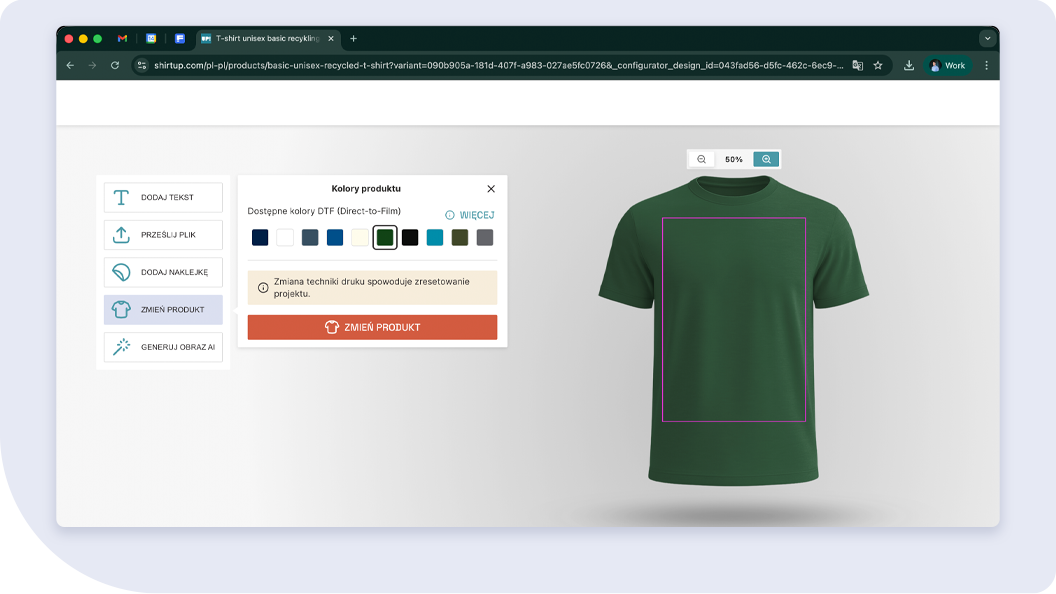 Naucz się korzystać z edytora online ShirtUp! krok po kroku i personalizuj swoje produkty w kilka minut